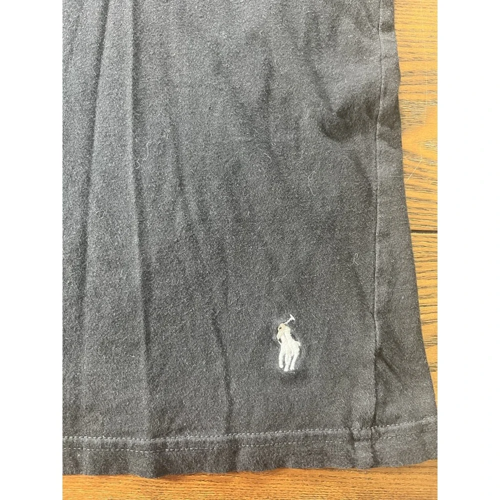 Polo Ralph Lauren Men's Slim Fit Black Classic Short Sleeve T Shirt Size XL